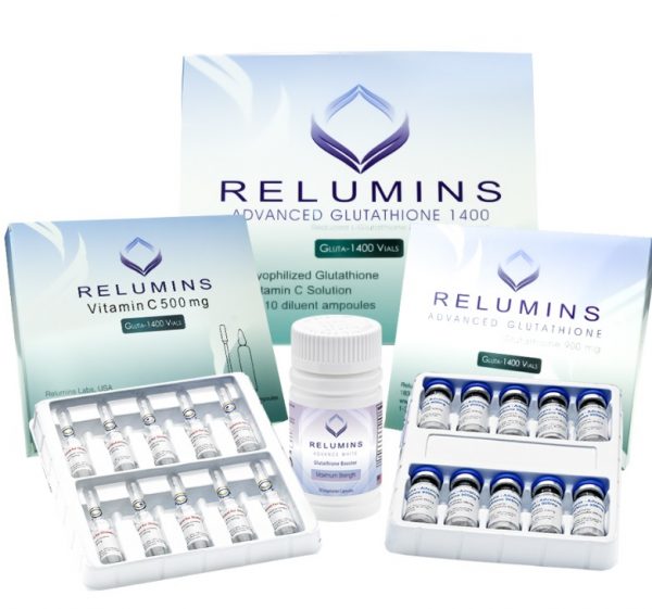 Buy Relumins Advanced Glutathione 1400mg PLUS Boosters